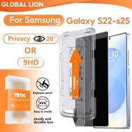 HD Privacy Tempered Glass Screen Protector For Samsung Galaxy S22 S23 S24 S25Plus Ultra