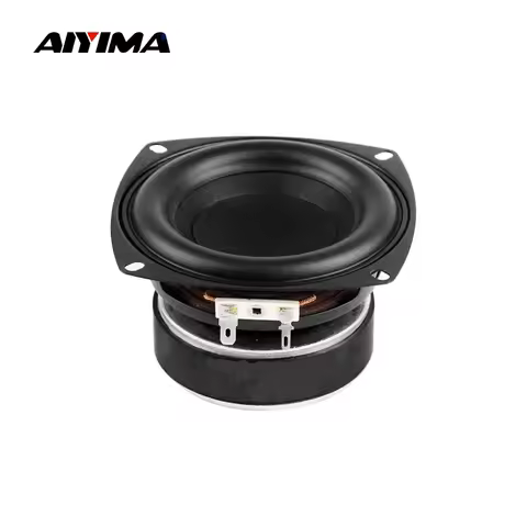 AIYIMA 1Pcs 4 Inch Subwoofer 4 8 Ohm 50W HIFI Woofer Speaker Super Bass long-stroke Home Theater Lou