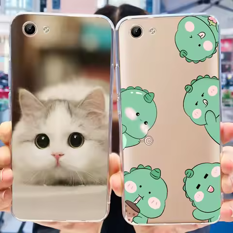 For Vivo Y81 Y81i Y81S Y83 Y83A Case Bumper Vivo 1803 1808 1808i 1812 Cute Painted Soft Silicone TPU