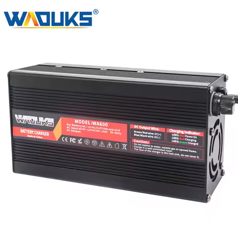 50.4V 10A Li-ion Battery Charger Usd For 12S 44.4V Li-ion Battery Fast Charger