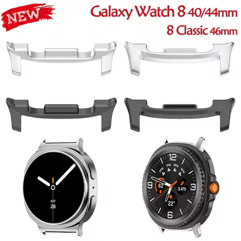 22mm Connector Adapter for Samsung Galaxy Watch 8 40mm 44mm Strap band for Samsung Galaxy Watch 8 Cl
