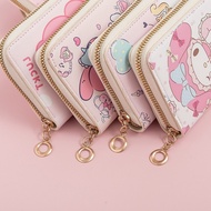 Strawberry Bear Melody Coin Purse Cartoon Anime Children Female Students Short Zipper Anime Coin Pur