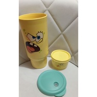 Tupperware  mexico angry face tumbler