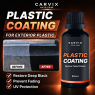 CARVIX | Plastic Coating Car Plastic Restore Motorcycle Plastik Black Trim Restorer