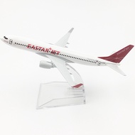 eastar jet ISDA Model B737 Korean Airline Size 16 Cm.made Of Steel With Base-Toys Collectibles Displ