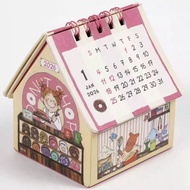 Cute Little House Desktop Calendar New Design Office Punch Card Plan High Aesthetic Value INS Daily 