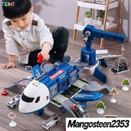 TEMI Big Airplane Car Toys Plane Toddler Play Boy Big Size Aeroplane Kid Toys Police Fire Engine Hel