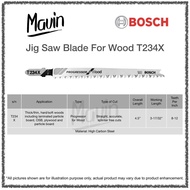 JIGSAW / JIG SAW BLADE BOSCH T234X Wood T-Shank - 5PCS/PKT