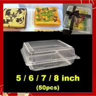 OP-L200 (8"inch) OP-L300 (7"inch) OP-L400 (6"inch) Plastic Bakery Cake Tray (50pcs±) FOOD TRAY