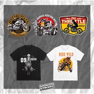 29cm Iron Screen PRINTING Sticker Screen PRINTING DTF PRINTING MOTORCYCLE Theme VOL.1