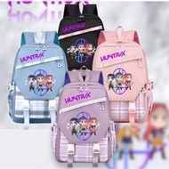 Rya.id - Hunterx Pattern Girls' Backpack Girls' School Backpack Stylish Fashion Large Capacity Girls