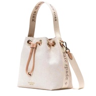 Kate Spade Kip Canvas Bucket Bag - Light Fawn Multi Kl048