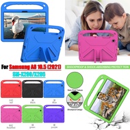 [Ready Stock] For Samsung Galaxy Tab A8 10.5 (2021) SM-X200 SM-X205 X200 X205 EVA Material Protection Kids Portable Stand Case Tablet Shockproof Cover