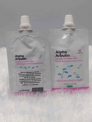 ครีมกันแดดอัลฟ่าอาร์บูติน   Alpha Arbutin Collagen Suncreen Cream 10ml.