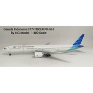 Garuda Indonesia B777-300ER PK-GIH By NG Model 1:400 Scale