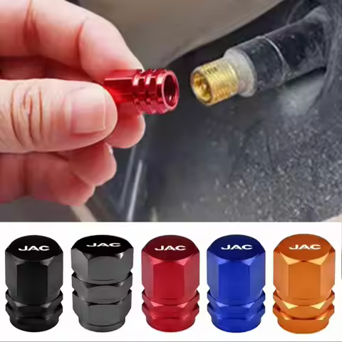 Car Tire Valve Stem Caps Waterproof Anti Rust Tire Valve Stem Protectors for JAC JS4 JS6 J7 JS8 Pro 