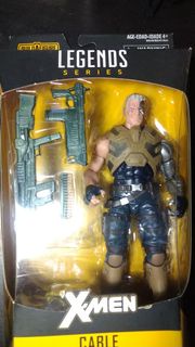已開 Hasbro Marvel Legends 機堡 Cable X-men BAF 6” inch 6吋 1/12 1:12 action figure