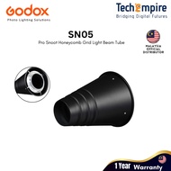 Godox SN05 Pro Bowens Mount Snoot 3-in-1 with Honeycomb Grid for AD600Pro SL60II SK400II Studio Flas