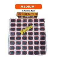 Stiker Sticker Lem Tambal Ban Karet Dalam Sepeda Motor Strong Tire Tube Cold Patch COLDPATCH Large L
