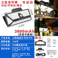 ไฟโซลาร์เซลล์แบบมีกาวสำหรับสวนและบัลคอนี่ ไฟติดผนังแบบมีเซ็นเซอร์แสงสว่างสูง ไฟตกแต่งสวนแบบป้องกันน้