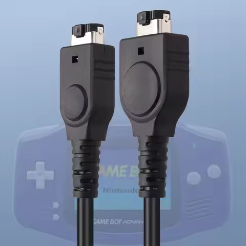 Link Connect Cable Cord 1.2m Long Two 2 Players For Nintendo Gameboy Advance GBA SP Consoles Data Co