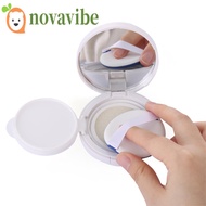 NOVAVIBE Empty Air Cushion Puff Box Mini Mirror 15g/0.5oz Travel Kit Foundation DIY Box Air Cushion 
