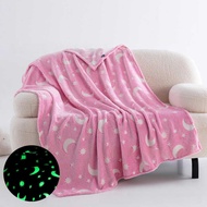 Flannel Blanket Luminous Blanket Children Cartoon Kindergarten Cover Blanket Air Conditioning Blanke