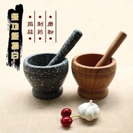 Mortar And Pestle Batu Lesung 研钵和杵Mortar and Pestle set Garlic Press ABS