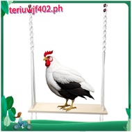 Chicken Swing Toy Swing Toy for Large Chicken Coop, Chicken Enrichment Toy for Hens and Roosters, Wo