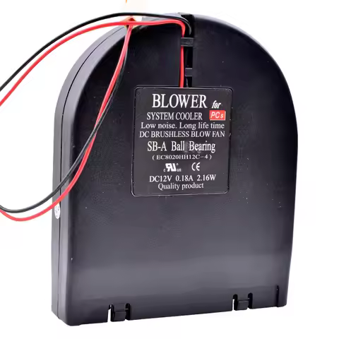 Brand new original EC8020HH12C-4 11x9x2cm DC12V 0.18A 2.16W DIY retrofit cooling side blower fan coo