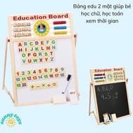 BẢNG TỪ 2 MẶT EDUCATION BOARD VÀ BỘ CHỮ SỐ CHO BÉ