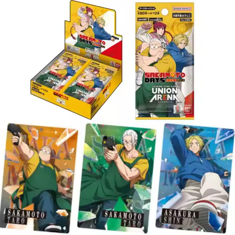 Genuine SAKAMOTO DAYS Card UNION ARENA Realm of War Refill Pack Anime Collection Cards Gifts Toys