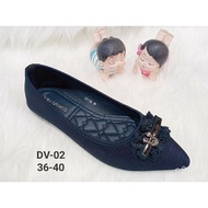 Flat shoes kitty brown DV-02