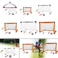 [Amleso2] Kids Soccer Stuff Portable Goalpost Folding Soccer Net with Bag for Indoor Outdoor Playgro