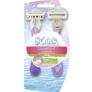 Schick Quattro 4 一次性女性用刮鬍刀（敏感肌專用）2入裝