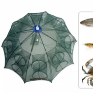 Bubu Ikan Bubu Udang Bubu Payung Fishing Net Shrimp Cage Jarung Ikan Sungai Pukat Ikan 手抛网鱼具 捕鱼神器