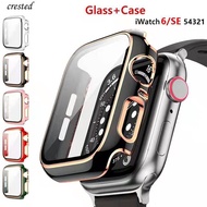 For Apple Watch Case 44mm 40mm 42mm 38mm iwatch 6 SE 3 4 5 Accessory Bracelet correa Apple Watch Series 7 45mm 41mm Membrane + Strap Case
