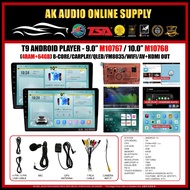 TSA Android T9 QLED [4RAM+64GB] 8-Core Android 9'' / 10'' inch Car Player Monitor