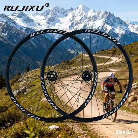 MTB Wheel set 26/27.5/29er inch NBK 5 Bearing Thru QR Wheels Hub 8-12 Speed Mountain wheelset QR TA 