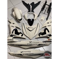 COVER SET MOVISTAR M HITAM CREAMY WHITE TANAM COVERSET PREMIUM EDITION BODYSET Y15ZR Y15 YSUKU V1 V2