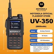 MOTOROLA UV350 Walkie Talkie Two-Way Radio UHF  VHF Transceiver set (NTC Type Approved) long range R