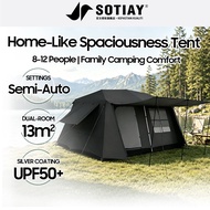 SOTIAY Aluminum Alloy Portable Foldable Picnic Table Camping Tent Automatic Waterproof Glamping Tent