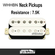 Wilkinson Alnico V WHHBN Neck Pickups White Pickup