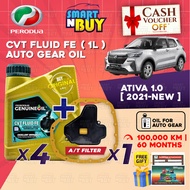 Perodua Gear Oil ATF CVT FE Original Minyak Gearbox CVT Kereta Perodua Ativa 2021 - New