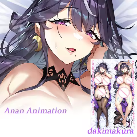 Dakimakura Anime Mature Woman Double-sided Print Life-size Body Pillow Cover