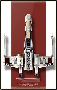 Display Wallboard for lego 75355 X-Wing Starfighter Light, Adult Decorative Painting, Gift for Lego 