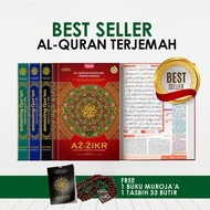 ORIGINAL 100% AMAZING QURAN TRANSLATION - Al Quran Karim A5 (15 cm x 21 cm) Al Quran and Indonesian 
