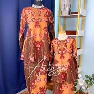KURUNG ARISSA by Athifa Azzahrah - baju raya 2025 trend viral cantik plus size elegant rich brown mo