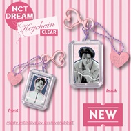 GANTUNGAN Nct DREAM CLEAR KEYCHAIN Kpop KEYCHAIN Bag hanger Jeno JAEMIN MARK HAECHAN JISUNG RENJUN C