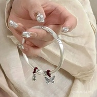 Mother's Day 9999 Send Girlfriend Ancient Method Sterling Silver New Chinese Retro Solid Chinese Sty